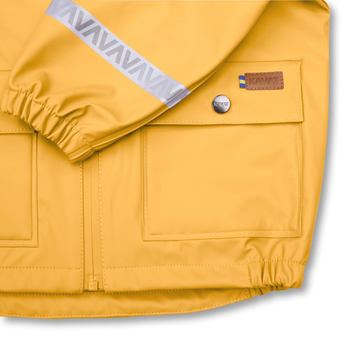 Rusken Jacket Bright Yellowproduct zoom image #7